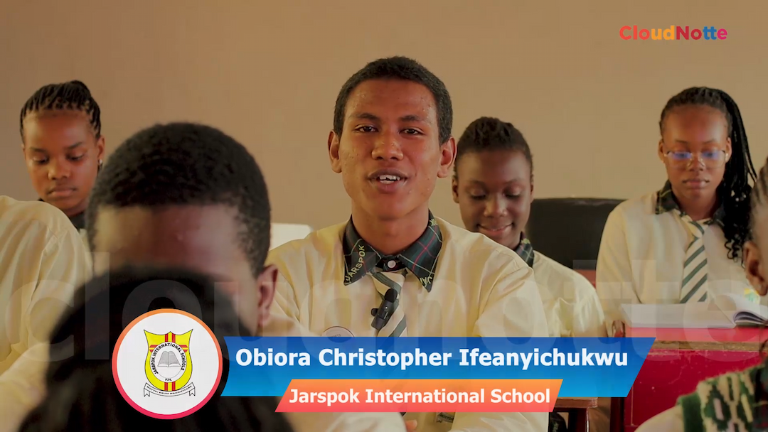 Obiora Christopher, Jaspork International School, Nigeria